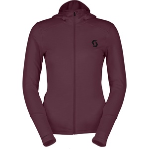 Scott Дамско поларено яке Scott Women's Hoody Defined Light Fleece jacket - Cocoa Red (105-5675-0914)