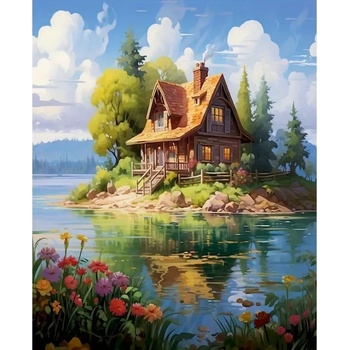 Картина за рисуване по номера 40 х 50 см. dz67120