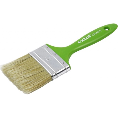 EXTOL Štetec plochý plastová rukoväť, organický vlas 2"/50mm 91503