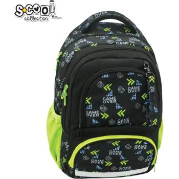 S-Cool Ученическа eргономична раница SCOOL ПРЕМИУМ - GO