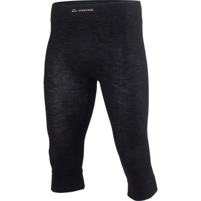 Lasting ware 9090 čierny vlnený bezšvové 3/4