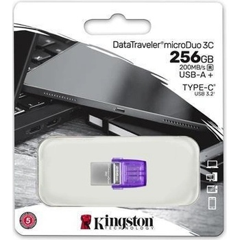 Kingston DataTraveler MicroDuo 3C G3 256GB DTDUO3CG3/256GB