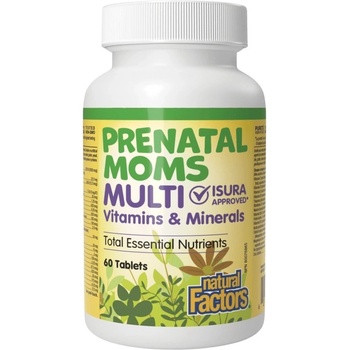 Natural Factors Prenatal Moms Multi [60 Таблетки]
