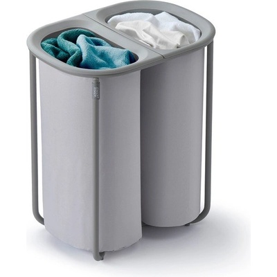 Joseph Joseph Светлосив текстилен кош за пране 2x40 l Duo - Joseph Joseph (1571518_5000003)