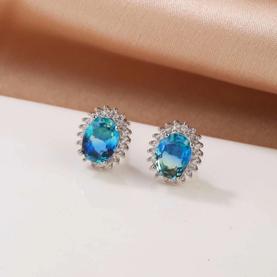 Jan Kos jewellery stříbrné náušnice MHT-2486/SM00