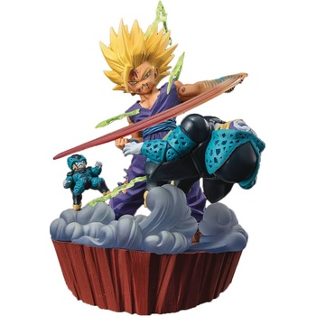 BANDAI Статуетка Bandai Tamashii Nations Animation: Dragon Ball - Marshall Super Saiyan 2 Son Gohan (Zero Extra Battle) (Anger), 20 cm (BTN66657-4)