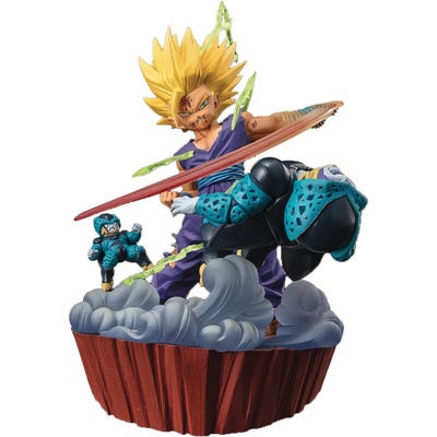 BANDAI Статуетка Bandai Tamashii Nations Animation: Dragon Ball - Marshall Super Saiyan 2 Son Gohan (Zero Extra Battle) (Anger), 20 cm (BTN66657-4)