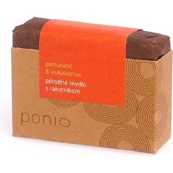 Ponio Pomaranč a eukalyptus s rakytníkom prírodné mydlo 100 g