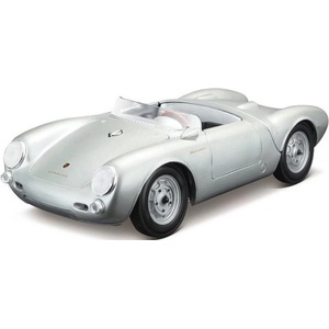 Maisto - PORSCHE 550 A SPYDER, сребърно, 1: 18 (31843)