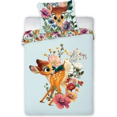 Jerry Fabrics povlečení Bambi 100 x 135 , 40 x 60 cm – Zboží Dáma