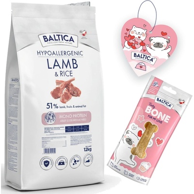 Baltica Nutraceutic Hypoallergenic Lamb & Rice M 12 kg