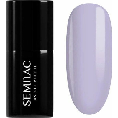 Semilac gél lak 127 Violet Cream 7 ml