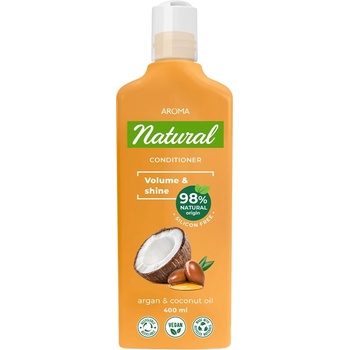 Aroma Natural Балсам с арган и кокосово мляко, 400 ml
