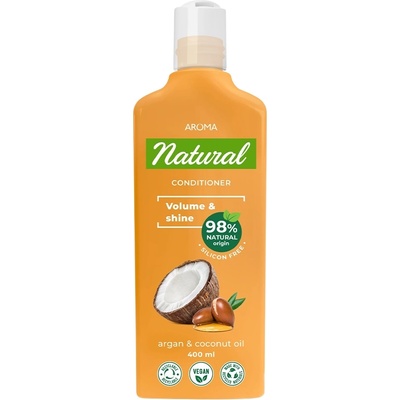 Aroma Natural Балсам с арган и кокосово мляко, 400 ml