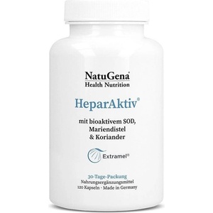 NatuGena HeparAktiv, 120 капсули, NatuGena (571162 (2018116) NTG)