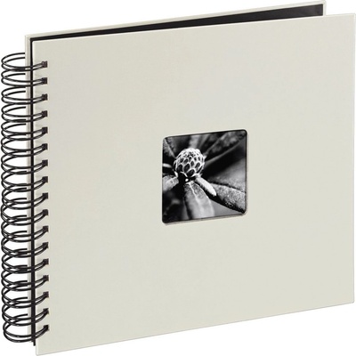Hama album klasické spirálové FINE ART 28x24 cm, 50 stran, křídová – Zboží Dáma