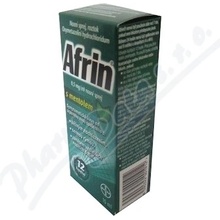 Afrin 0,5 mg/ml nosový sprej s mentolom aer.nao.1 x 15 ml