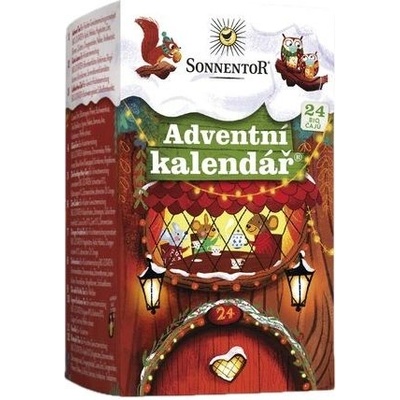 Sonnentor Čaj Adventný kalendár BIO – 38,9 g (24 x 1,62 g)