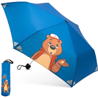 Monte Stivo Votna, детски чадъри, 90 см. Ø, светлоотражателни, сгъваеми (FO-WFRP-L2W6) (FO-WFRP-L2W6)