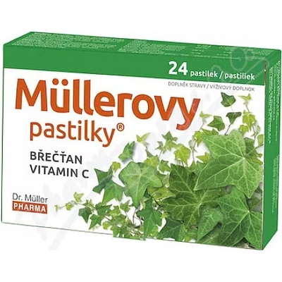 Dr. Müller Müllerovy pastilky s břečťanem 24 ks