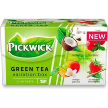 Pickwick zelený čaj s ovocem a kokosem 20 x 1,5 g