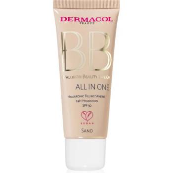 Dermacol Hyaluron Beauty Cream хидратиращ BB крем SPF 30 цвят No. 1 Sand 30ml