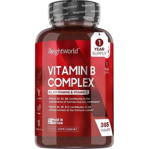 WeightWorld Vitamin B Complex & Vitamin C, 365 таблетки, Weight World (125816 WW)