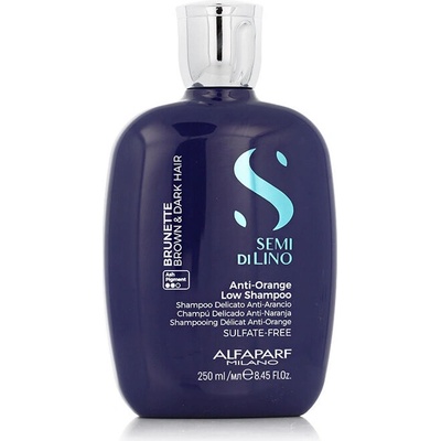 Alfaparf Milano Semi Di Lino Brunette Anti-Orange Low Shampoo 250 ml
