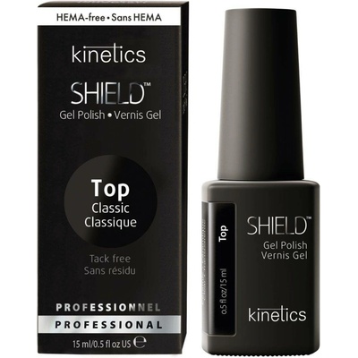 Kinetics Classic Top Coat gel lak bezvýpotkový 15 ml