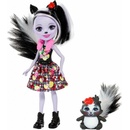 Mattel Enchantimals se zvířátkem skunkem Sage Skunk