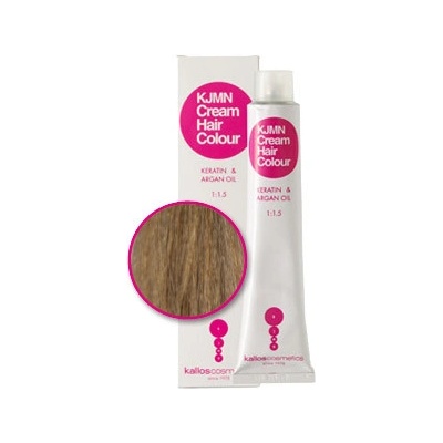 Kallos KJMN Cream Hair Color - krémová profesionálna farba na vlasy, 100 ml 7.1 medium popolavá blond