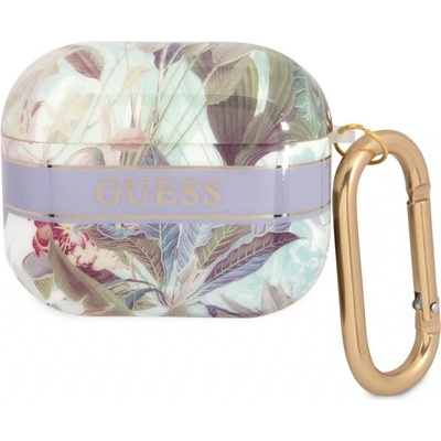 Guess TPU Flower Print obal pre Apple AirPods 3 GUA3HHFLU