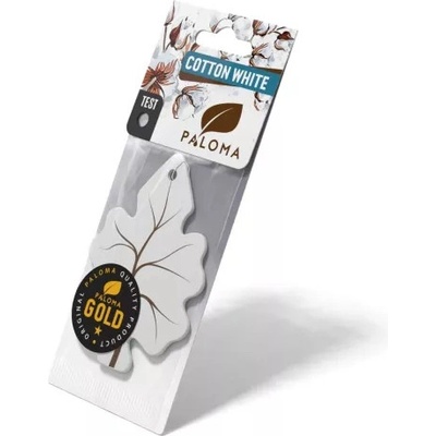 Paloma Gold Cotton White
