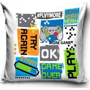 CARBOTEX vankúš herné konzoly 40x40