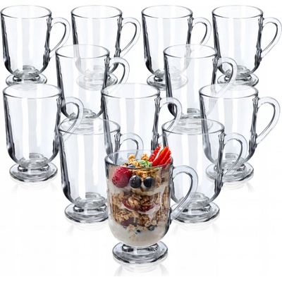 Kadax Sklenice na kávu 12 x 300 ml