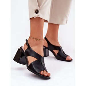 Step in style Дамски сандали с ток модел 212828 Step in style