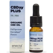 Enecta CBDay Plus Mild Full Spectrum CBD olej 5% 500 mg 10 ml