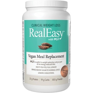 Natural Factors Vegan Real Easy с PGX [855 грама] Шоколад