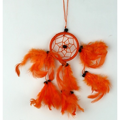 ROOK TEX Lapač snů malý oranžový 6 cm