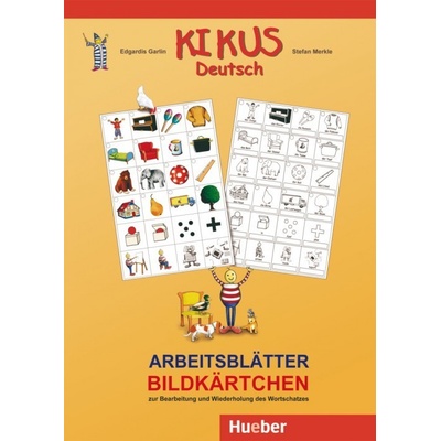 Kikus pracovné listy obrazové kartičky Arbeitsblätter Bildkärtchen