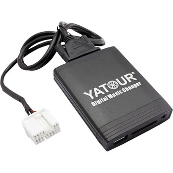 USB / MP3 audio inteface за CITROEN C2, C3, C4, C5, C6, C8, BERLINGO, JUMPY, SYNERGIE / PEUGEOT 207, 307, 308, 407, 607, 806, 807, 1007, 4007, EXPERT след 2005г. - с 12 пинов порт (DCRD4)