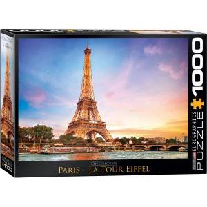 EUROGRAPHICS - Puzzle Paris - Eiffel Tower - 1 000 piese