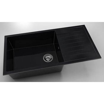 Image 1 of FAT Мивка Vanguard 230, Polymer marble, 12 Черен гранит, с включен сифон