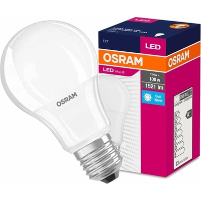 Osram Ziarovka LED ean3428 FR 100 non-dim, 13W/840 E27 4000K Value CLASSIC A