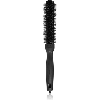 Olivia Garden Black Label Speed Wavy Bristles кръгла четка за коса за по-бързо оформяне на прическата със сешоар ø 25 mm
