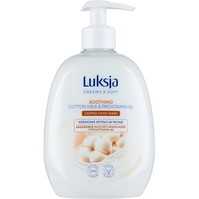Luksja tekuté mydlo Bavlna/provitamín B5 500 ml