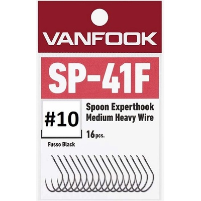 VANFOOK SP-41F Spoon Experthook vel.10 16 ks