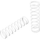 Traxxas pružina předních tlumičů bílá 2