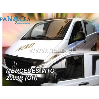 Deflektory Heko Mercedes Vito W639 2004 - 2014