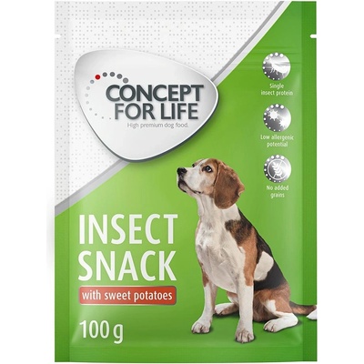 Concept for Life Insect Snack s batátmi - 3 x 100 g